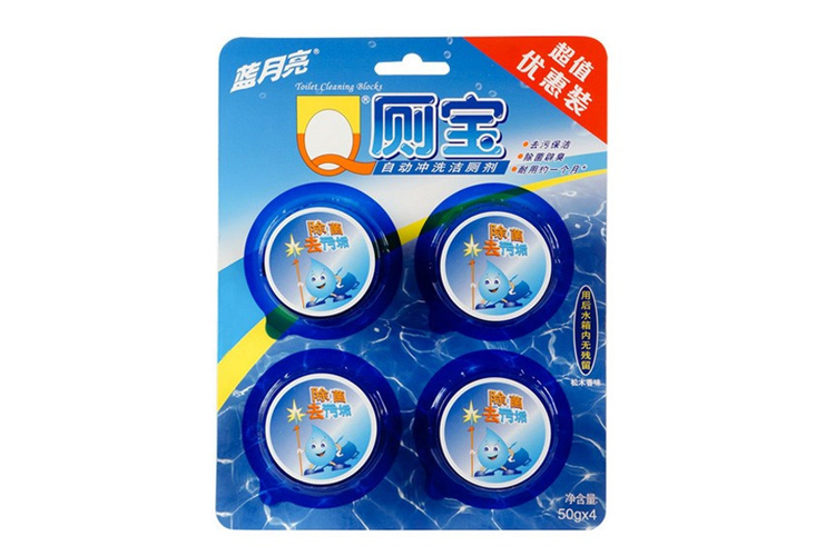 BLUE MOON Q TOILET TREASURE 50G×4